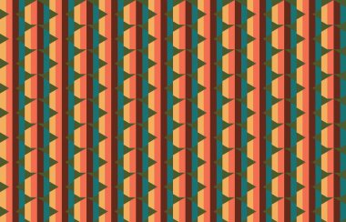 Tekrarlanan şekillerle soyut yaratıcı arkaplan