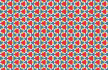 Tekrarlanan şekillerle soyut yaratıcı arkaplan