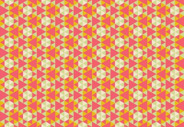 Altıgen desenli modern renkli arkaplan