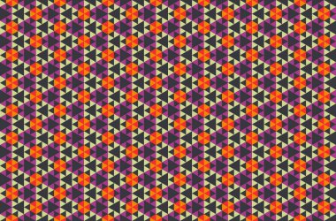 Altıgen desenli modern renkli arkaplan