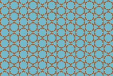 Tekrarlanan şekillerle soyut yaratıcı arkaplan