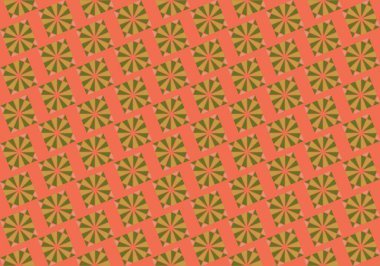 Altıgen desenli modern renkli arkaplan