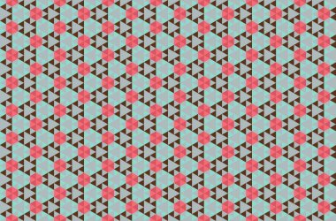 Altıgen desenli modern renkli arkaplan