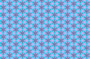 Tekrarlanan şekillerle soyut yaratıcı arkaplan