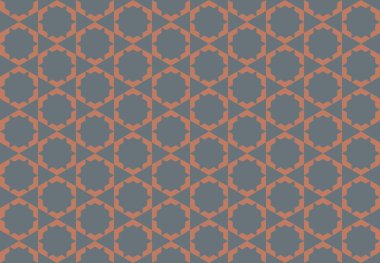 Tekrarlanan şekillerle soyut yaratıcı arkaplan