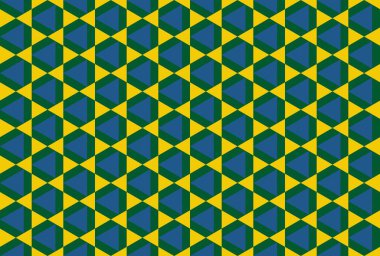 Altıgen desenli modern renkli arkaplan