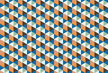 Geometrik elementlerle kusursuz soyut arkaplan