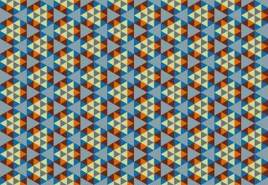 Altıgen desenli modern renkli arkaplan