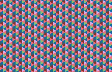 Altıgen desenli modern renkli arkaplan