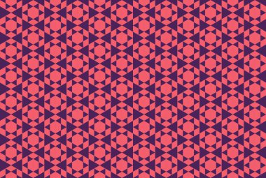 Tekrarlanan şekillerle soyut yaratıcı arkaplan