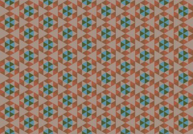 Tekrarlanan şekillerle soyut yaratıcı arkaplan