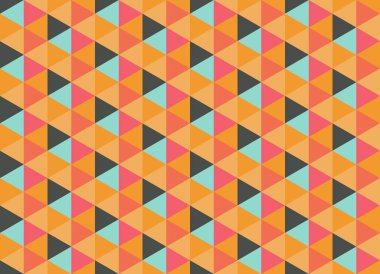 Tekrarlanan şekillerle soyut yaratıcı arkaplan