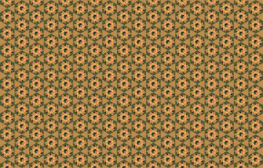 Altıgen desenli modern renkli arkaplan