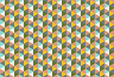 Tekrarlanan şekillerle soyut yaratıcı arkaplan