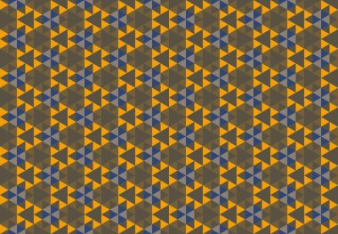 Altıgen desenli modern renkli arkaplan