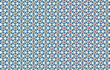 Tekrarlanan şekillerle soyut yaratıcı arkaplan