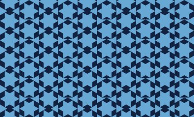 Tekrarlanan şekillerle soyut yaratıcı arkaplan