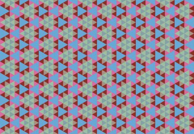 Geometrik elementlerle kusursuz soyut arkaplan