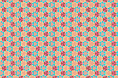 Tekrarlanan şekillerle soyut yaratıcı arkaplan