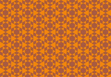 Altıgen desenli modern renkli arkaplan