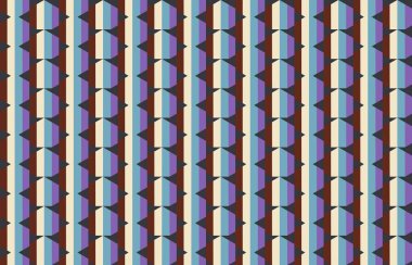 Altıgen desenli modern renkli arkaplan