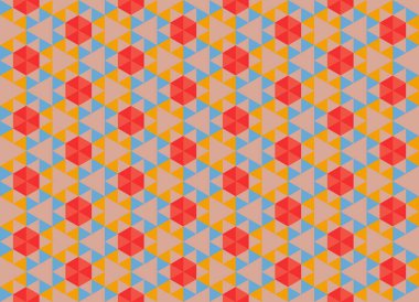 Geometrik elementlerle kusursuz soyut arkaplan