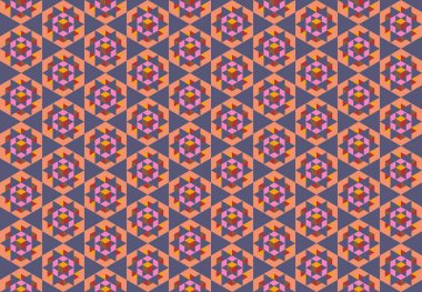 Geometrik elementlerle kusursuz soyut arkaplan