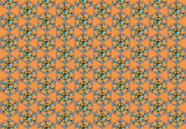 Geometrik elementlerle kusursuz soyut arkaplan