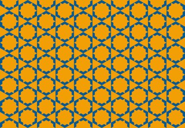 Tekrarlanan şekillerle soyut yaratıcı arkaplan