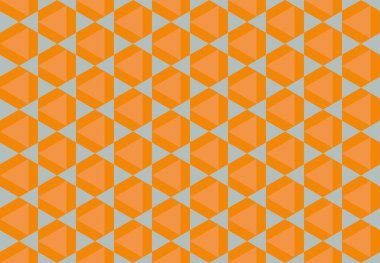 Altıgen desenli modern renkli arkaplan