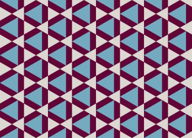 Tekrarlanan şekillerle soyut yaratıcı arkaplan