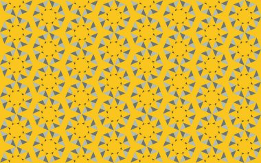 Tekrarlanan şekillerle soyut yaratıcı arkaplan