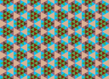 Tekrarlanan şekillerle soyut yaratıcı arkaplan