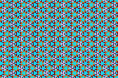 Altıgen desenli modern renkli arkaplan