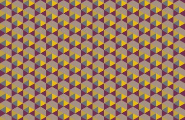 Altıgen desenli modern renkli arkaplan