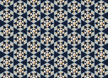 Geometrik elementlerle kusursuz soyut arkaplan