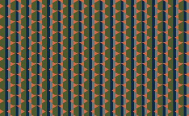 Altıgen desenli modern renkli arkaplan