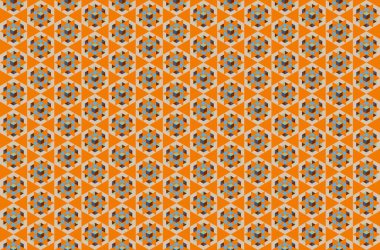 Tekrarlanan şekillerle soyut yaratıcı arkaplan