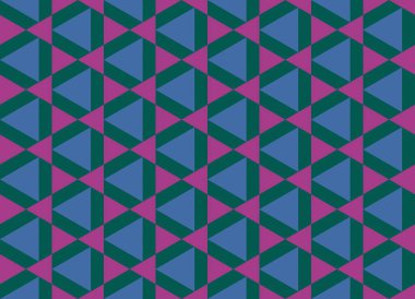 Tekrarlanan şekillerle soyut yaratıcı arkaplan