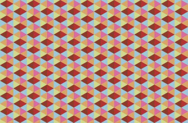 Altıgen desenli modern renkli arkaplan