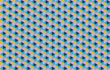 Geometrik elementlerle kusursuz soyut arkaplan