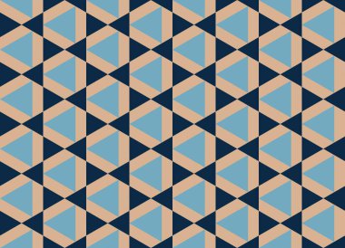 Altıgen desenli modern renkli arkaplan