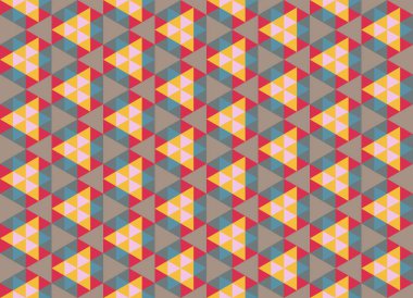 Tekrarlanan şekillerle soyut yaratıcı arkaplan