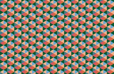 Tekrarlanan şekillerle soyut yaratıcı arkaplan