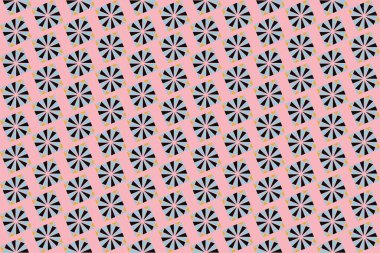 Geometrik elementlerle kusursuz soyut arkaplan