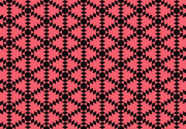 Altıgen desenli modern renkli arkaplan