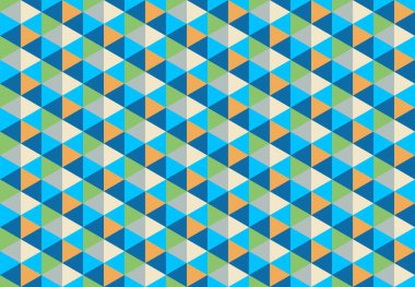 Tekrarlanan şekillerle soyut yaratıcı arkaplan