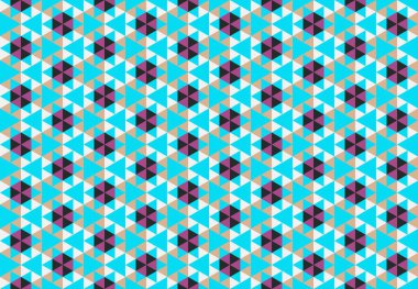 Altıgen desenli modern renkli arkaplan