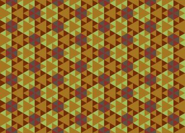 Altıgen desenli modern renkli arkaplan