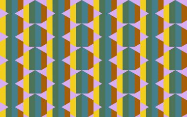 Tekrarlanan şekillerle soyut yaratıcı arkaplan